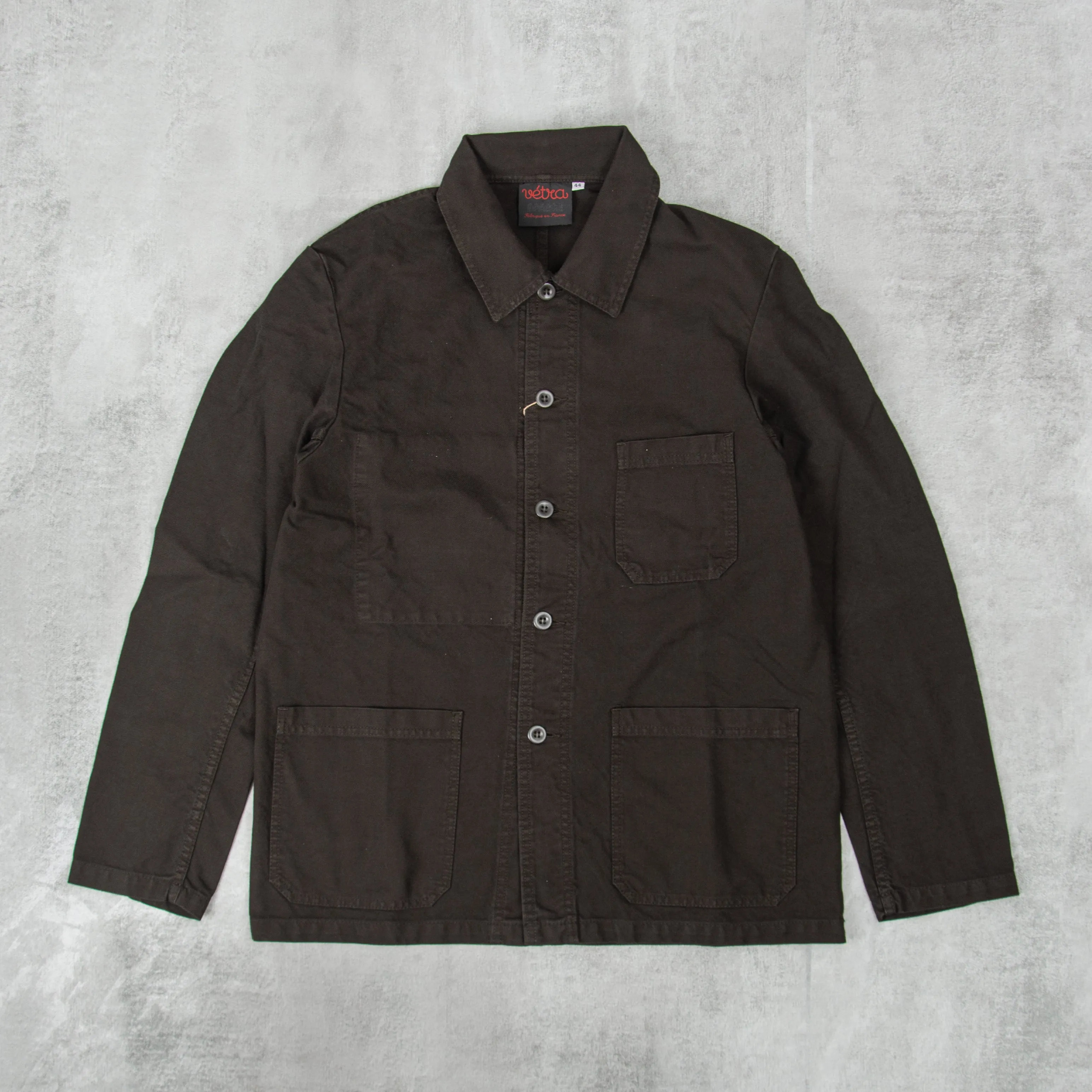 Vetra Twill Workwear Jacket Style 5c - Truffle