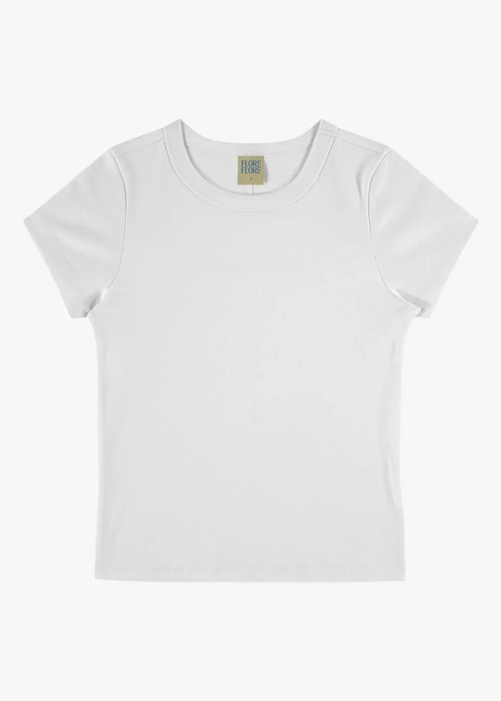 White Car Baby Tee