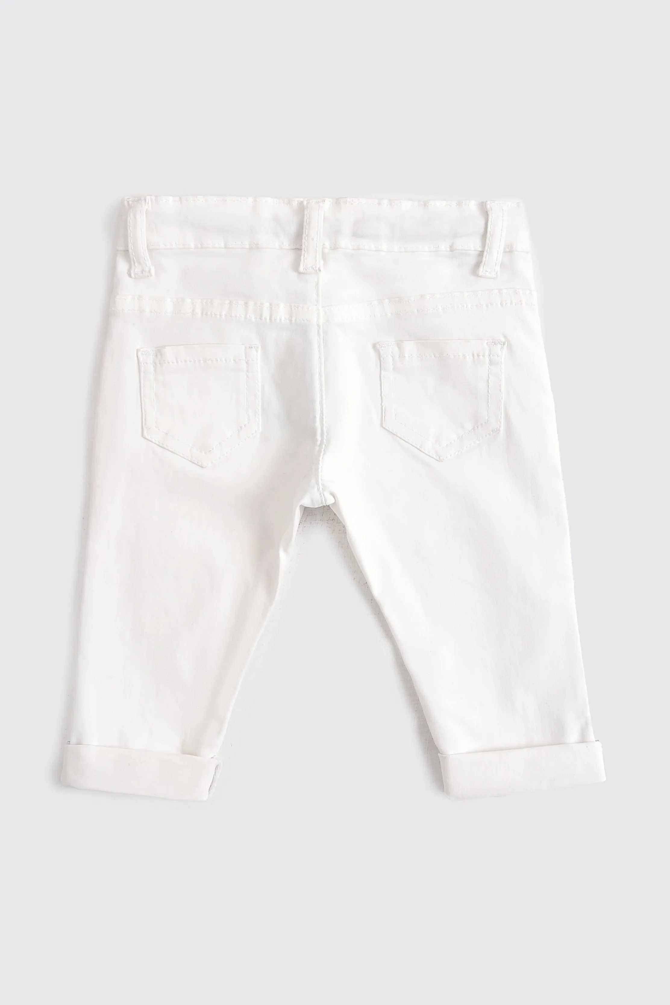 White Cotton Pant