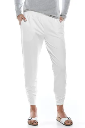 Women's Cafe Ruche Pants  |  White