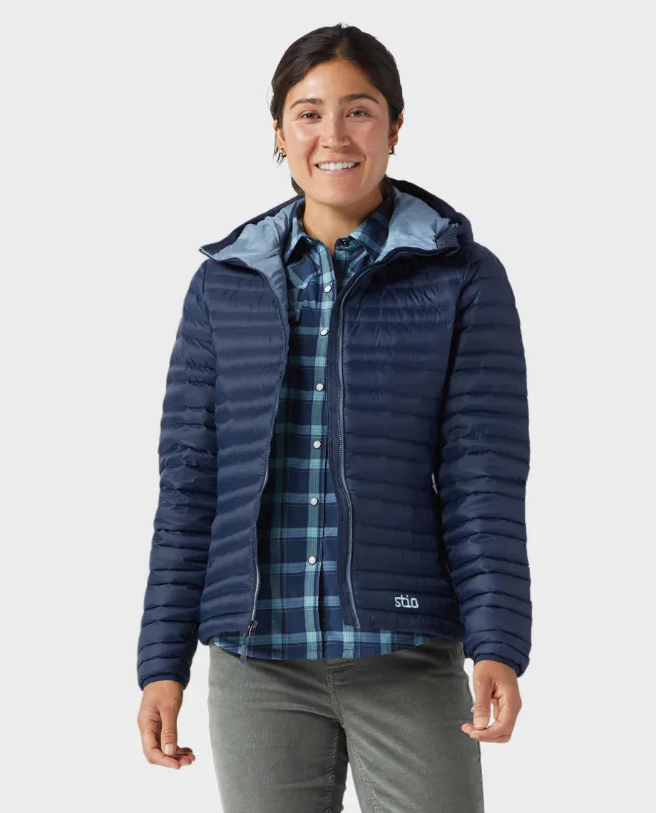 WOMEN'S PINION DOWN HOODED JACKET